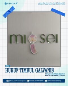 HURUF TIMBUL GALVANIS MISEI
