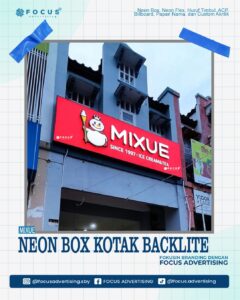 NEON BOX BACKLITE MIXUE